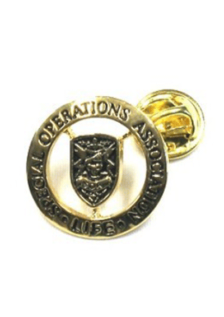 Life Member Pin SOA round Gold or Pewter