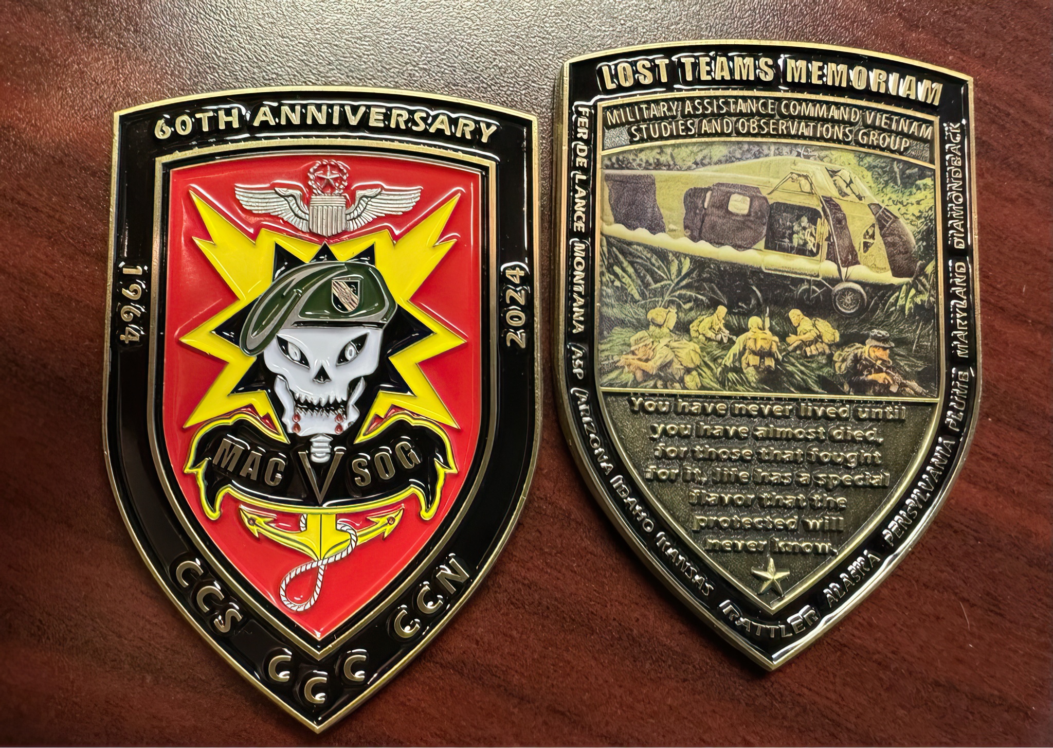 MACV-SOG 60th Anniversary Coin