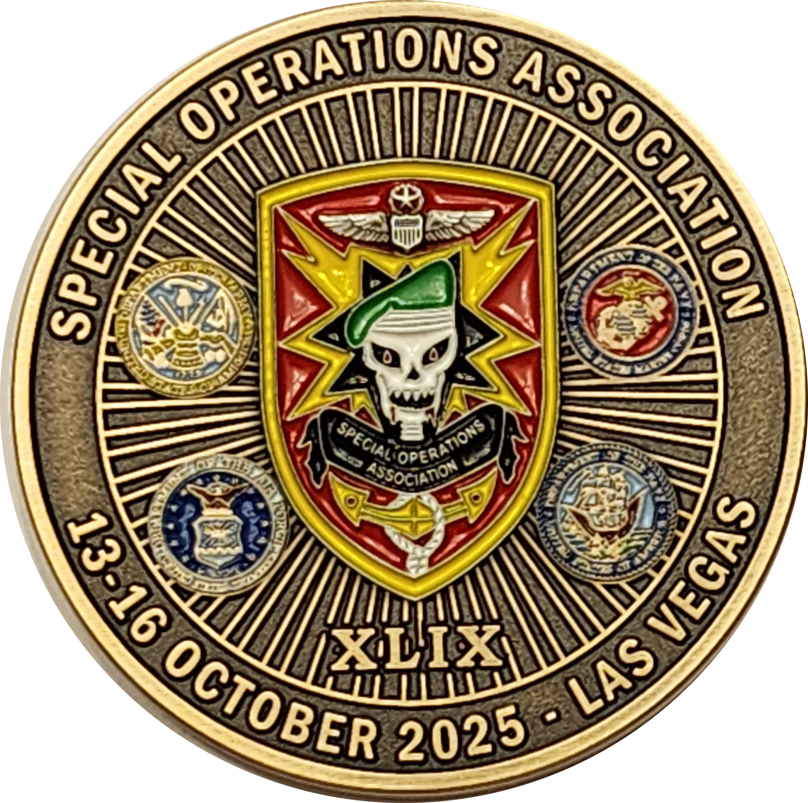 2025 SOAR/SFA REUNION COMMEMORATIVE COIN